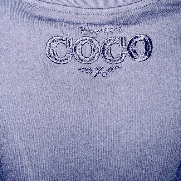 Mystical Black and Orange Short Sleeve Tee with Fiery Design - Picture 5 of 8